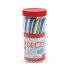 Reynolds Dominar Bp 20 Ct Jar – Blue Ball Pen I Lightweight Ball Pen With Comfortable Grip For Extra Smooth Writing I School And Office Stationery