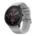 Tagg Kronos Lite Full Touch Smartwatch With 1.3” Display & 60+ Sports Modes, Waterproof Rating, Sp02 Tracking, Live Watch Faces, 7 Days Battery, Games & Calculator Smoke Grey, Free Size
