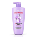 L’Oreal Paris Moisture Filling Shampoo, With Hyaluronic Acid, For Dry & Dehydrated Hair, Adds Shine & Bounce, Hyaluron Moisture 72H, 1L