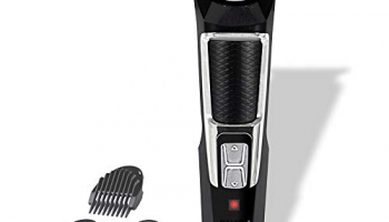 Baltra True Cordless Beard Trimmer, 2 Year Warranty ; Runtime: 45 Minutes And 3-6-9Mm Adjustable Length Settings (Black)
