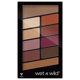 Wet N Wild 10 Pan Palette, Multicolour, Matte, Shimmer, Satin Finish