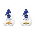 Nivea Face Wash, Milk Delights Moisturizing Honey, Dry Skin, 100Ml And Nivea Face Wash, Milk Delights Fine Gramflour, Oily Skin, 100Ml