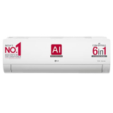 Lg 1.5 Ton 3 Star Ai Dual Inverter Split Ac (Copper, Super Convertible 6-In-1 Cooling, Hd Filter With Anti-Virus Protection, 2023 Model, Rs-Q19Jnxe, White)