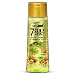 Emami 7 Oils In One | Non Sticky & Non Greasy Hair Oil | 20 Times Stronger Hair | Nourishes Scalp | Free Of Sulphates, Parabens And Chemicals | With Goodness Of Almond Oil, Coconut Oil, Argan Oil And Amla Oil – 500Ml