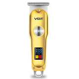 Vgr V-290 Professional Hair Clipper With Led Display Runtime: 120 Min Trimmer For Men (Gold)