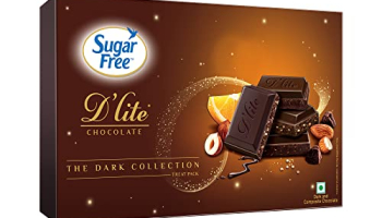 Sugar Free D’Lite The Dark Collection Assorted Chocolate Gift Pack, 120 G