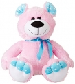Amazon Brand – Jam & Honey Pink Jolly Bear Soft Toy, 50 Cm