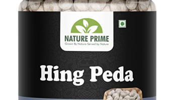 Nature Prime Hing Peda [Mouth Freshener, Digestive,After-Meal,Mukhwas] 400 Gm (Jar Pack)