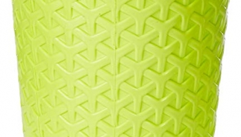Gardens Need 100% Virgin Plastic Maryam Pot | Set Of 5 Planter, (14Cm X 14Cm X 11Cm, Lemon Green)