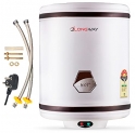 Longway Hotplus 25 Ltr Automatic Storage Water Heater With Multiple Safety System & Anti-Rust Coating 5 Star Rated (Off White, 25 Ltr, Pack Of 1)