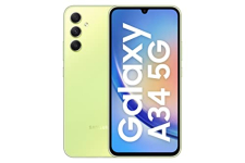 Samsung Galaxy A34 5G (Awesome Lime, 8Gb, 128Gb Storage) | 48 Mp No Shake Cam (Ois) | Ip67 | Gorilla Glass 5 | Voice Focus | Travel Adapter To Be Purchased Separately