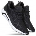 Axter Men Black-1242 Sports Shoes, Running Shoes For Men,Cricket Shoes,Casual Shoes,Trekking Shoes,Comfortable For Men’S