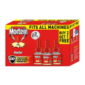 Mortein Mosquito Repellent Insta Refill – 45Ml X 3 (Pack Of 3) | Mosquito Killer | Fits All Standard Machines