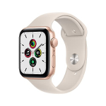 Apple Watch Se (Gps, 44Mm) – Gold Aluminium Case With Starlight Sport Band – Regular