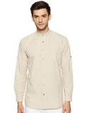 Neostreak Men’S Solid Slim Fit Casual Shirt (Neoshirtsolchi-Fullplc Beige 40)