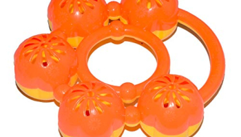 Crackles Colourful Rattles For Little Babies/Kids/Toddlers/Newborns-Pack Of 1 (Random Color Will Be Sent)