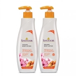 Santoor Body Lotion Whitening And Uv Protection, 250Ml (Pack Of 2)