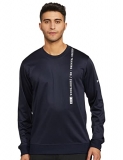 Reebok Men’S Polyester Crew Neck Sweatshirt (Hg5456_S_Multicolor_S)