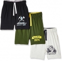 Cloth Theory Boys’ Regular Fit Cotton Shorts (Combo Pack Of 3)(Icwn Bposhrt 010_Multi_2-3 Years)