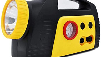Oshotto Compact Air Pump Tire Inflator/Compressor 300Psi (Yellow)