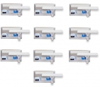 Philips T-Bulb Base B22 10-Watt Led Lamp (Pack Of 10, Cool Day Light)