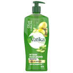Dabur Vatika Intense Moisturising Shampoo | Olive & Aloe Vera, No Parabens/Silciones, 640Ml