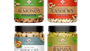 Nature Purify Dry Fruits Festival Gift Pack – 1 Kg (Almond, Cashew, Raisins, Apricot – 250G Each)
