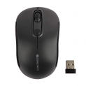 Zebronics Zeb-Dash Plus 2.4 Ghz Wireless Mouse With Usb Nano Receiver, 4 Buttons, Power Saving Mode, For Pc/Mac/Laptops (Black)