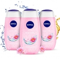 Nivea Waterlily And Oil Shower Gel, 250Ml (Pack Of 3)