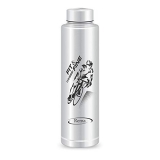 Rema Stainless Steel Water Bottle, 1000Ml, Silver, Set Of 1