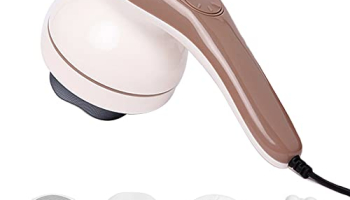Lifelong Llm270 Powerful Handheld Electric Manipol Massager| Massager For Pain Relief | Massage At Home (Brown, 1 Year Warranty)