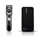Syska Tp7526 Combos – Ht750 90Mins Run Time Beard Trimmer (Black Silver) And 10000 Mah Power Bank (10 W, Fast Charging) (Black, Lithium Polymer)