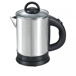 Kitchen Kit Electric Kettle 1.8 Litre With Stainless Steel Body, Used For Boiling Water, Making Tea And Coffee, Instant Noodles, Soup Etc. 1500 Watt (Silver)