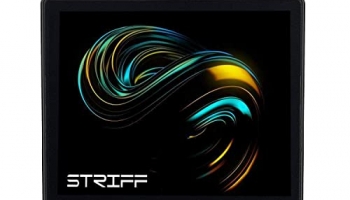 Striff Mpad Mouse Mat 230X190X3Mm Gaming Mouse Pad, Non-Slip Rubber Base, Waterproof Surface, Premium-Textured, Compatible With Laser And Optical Mice(Universe Black)