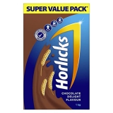 Horlicks Health & Nutrition Drink 1 Kg Refill Pack, For Immunity And 5 Signs Of Growth(Chocolate)