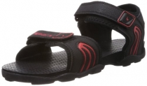 Sparx Men’S Ss0702G Black Red Sandal 9 (Ss0702Gbkrd0009)