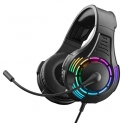 Nitho Spectra Stereo Gaming Headset With Noise Canceling Mic & Rgb Led Light, Compatible With Pc/Ps4/Ps5/Xbox One/Xbox Series X S/Switch/Phones (Pc Adaptor Included)