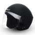 Gomechanic- Instinct Series- Delta, Open Face Helmet With Clear Visor Motorbike Helmet (Medium, 580Mm)