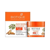 Biotique Sun Shield Sandalwood 50+Spf Uvb Sunscreen Ultra Protective Face Cream For All Skin Types, 50Gm