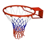 Azone 29 Cm Dia For Number 5 Ball Slam Basketball Ring With Net (Orange)