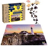 Webby Portland Head Light Wooden Jigsaw Puzzle, 252 Pieces