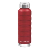 Milton Pebble 710 Thermosteel 24 Hours Hot And Cold Water Bottle, 710 Ml, Red