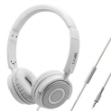 Boat Bassheads 900 Wired On Ear Headphones With Mic (Pearl White)