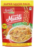 Kwality Crunchy Muesli Almonds, Raisins And Honey- No Added Refined Sugar – Supersaver Pack 800G