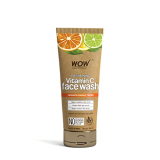 Wow Skin Science Brightening Vitamin C Face Wash | Paper Tube | All Skin Types | Glowing, Bright Skin | 100% Eco Friendly | Paraben & Sulphates Free | Face Wash For Women & Men | 100 Ml