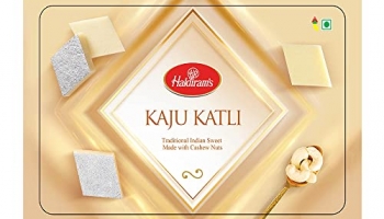 Haldiram’S Kaju Katli 375G, Indian Sweet Made With Cashew Nuts