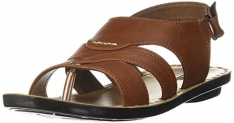 Bata Men Dunkin Sd Tan Sandals-7 (8613079)