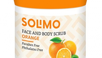 Amazon Brand – Solimo Orange Face And Body Scrub