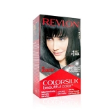 Revlon Color Silk 3D Color Gel Technology Hair Color With Keratin (Black 1N)