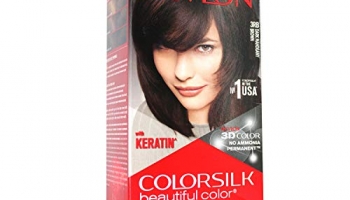 Revlon (Color Silk Hair Color (3D Color Gel Technology) With Keratin), Dark Mahogany Brown 3Rb